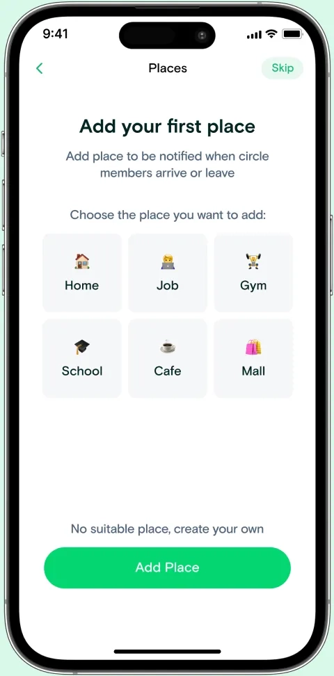 Add a place